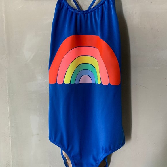 crewcuts One-Piece Rainbow Graphic Swimsuit - Picture 3 of 13